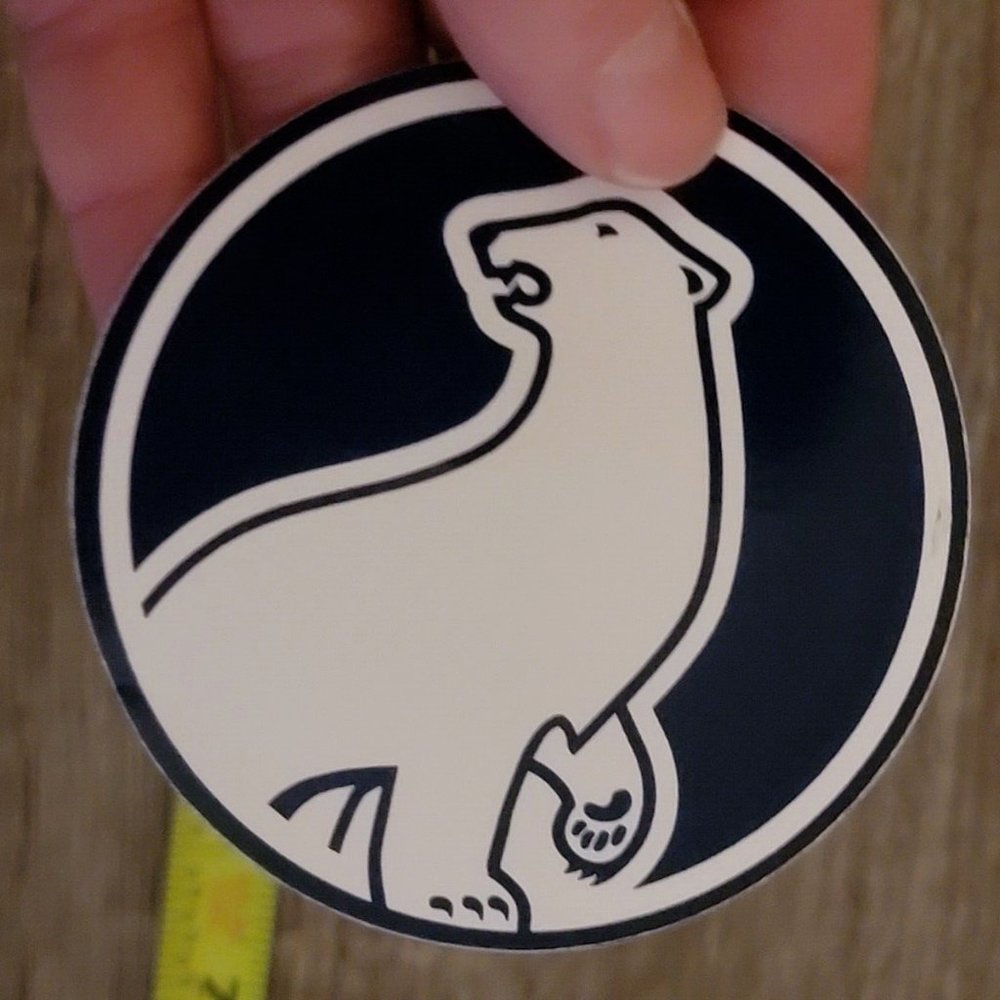 Polar Bear Vinyl Sticker